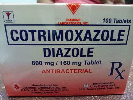 داروی کوتریموکسازول,کوتریموکسازول بزرگسال